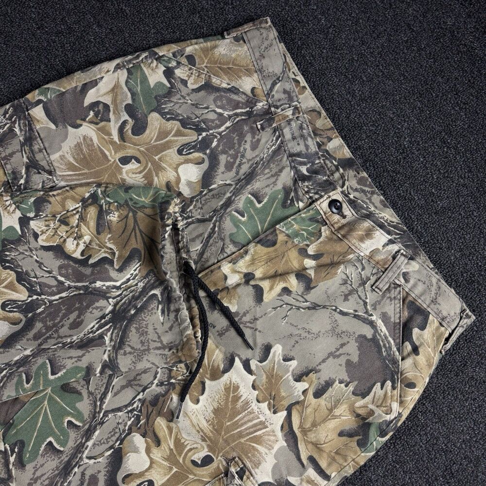 Vintage Liberty Pants Mens 38x31 Advantage Timber Camo Cargo Hunting Outdoor Y2K